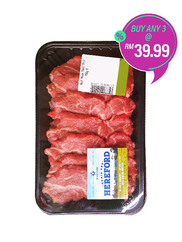 AUST NECK MEAT SLICE 190G R