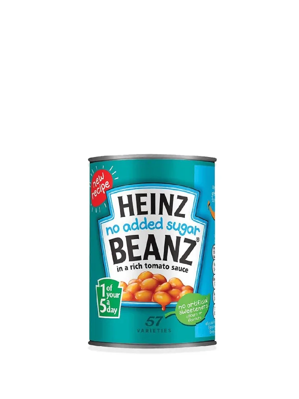 HEINZ BEANZ NO ADDED SUGAR 415G