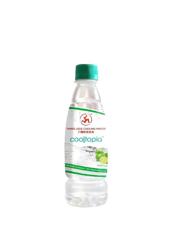 3 LEGS COOLTOPIA COOLING WATER ZESTY LIME 320ML