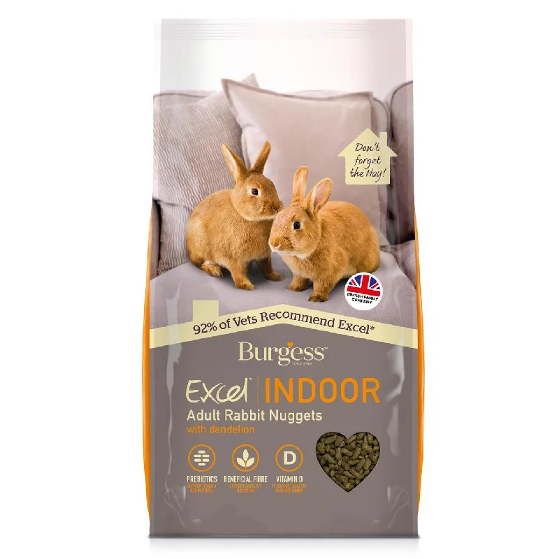 Burgess Excel Indoor Rabbit Nuggets 10kg