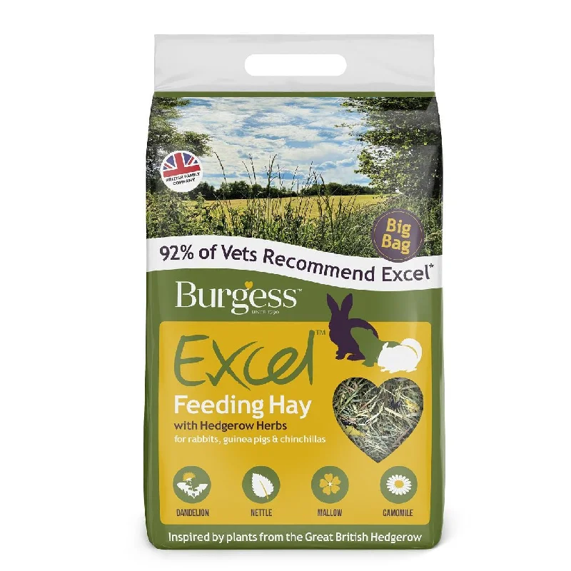 Burgess Excel Feeding Hay with Hedgerow Herbs 3kg