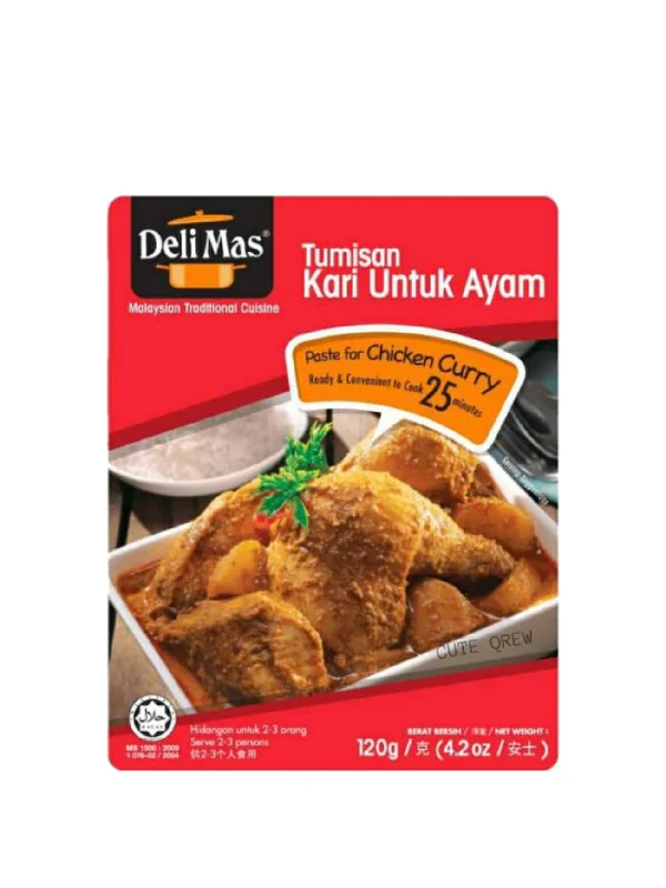 DELIMAS TUMISAN KARI AYAM 120G