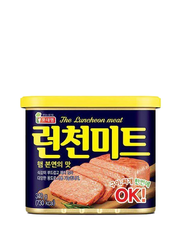 LOTTE LUNCHEON MEAT (PORK&CHIC) 340GM