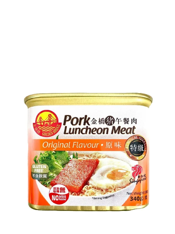 GOLDEN BRIDGE PORK LUNCHEON MEAT ORI 340G