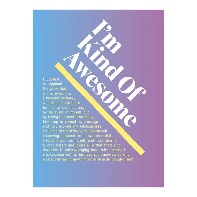 Knock Knock : I’m Kind of Awesome Inner-Truth® Journal (Ombre Version)