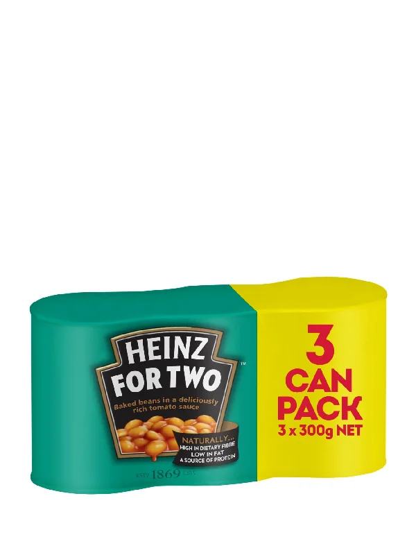 HEINZ BAKED BEANS TOMATO 3X300G