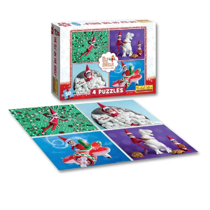 The Elf on the Shelf® 4 Pack - 50 Piece Kids Puzzles