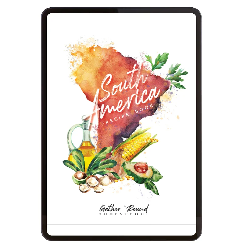 South America Digital Recipe Book