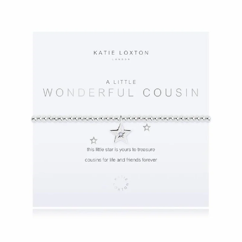 Katie Loxton : A Little Wonderful Cousins Bracelet