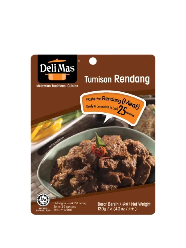 DELIMAS TUMISAN RENDANG 120G