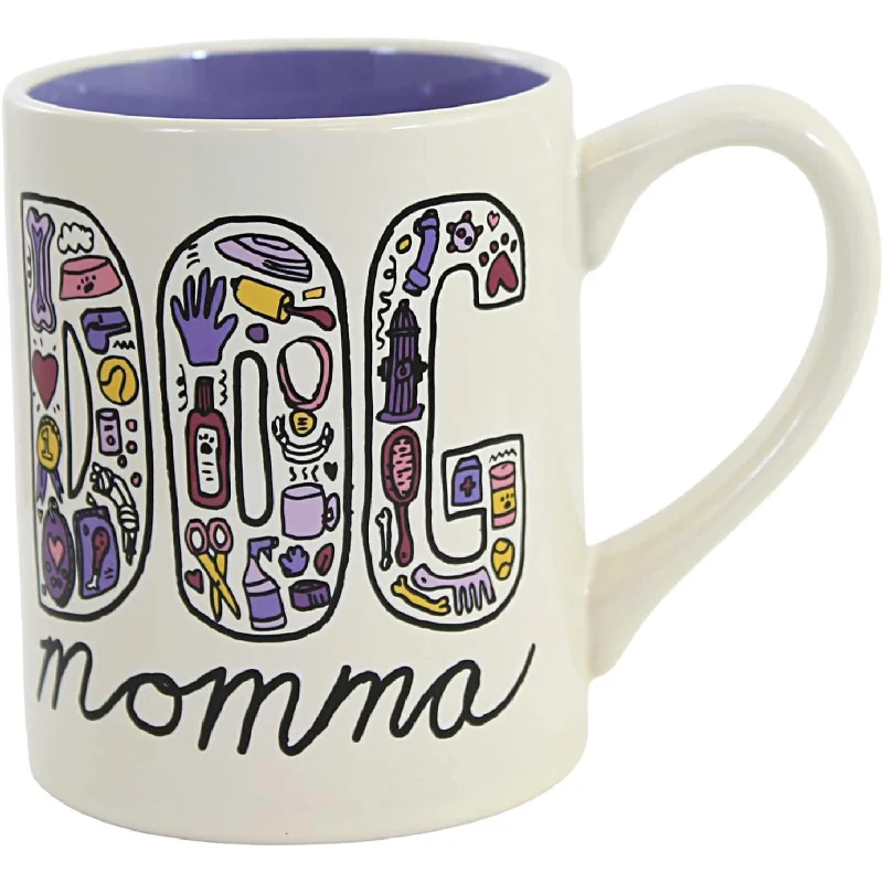 Dog Momma Doodle Mug, 14 oz,