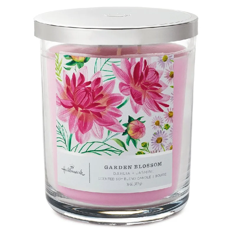 Hallmark : Garden Blossom 3-Wick Jar Candle, 16 oz.