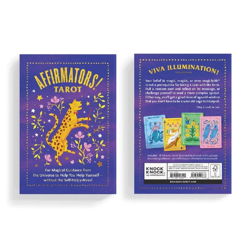 Knock Knock : Affirmators!® Tarot Cards Deck