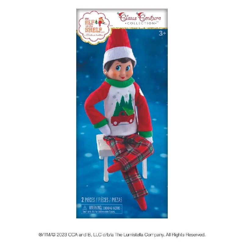 The Elf on the Shelf® Claus Couture Collection® Tree Farm PJs