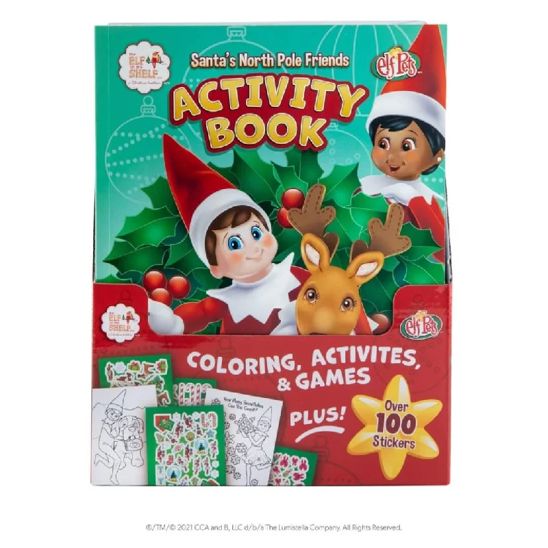 The Elf on the Shelf® Santa’s North Pole Friends Activity Book