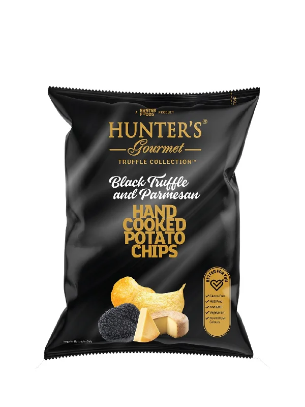 HUNTER'S GOUR H/COOK POTATO CHIPS B/TRUF&PAR 125G