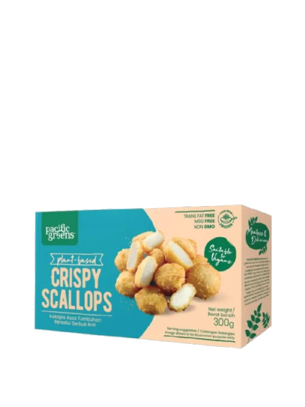 PACIFIC GREENS CRISPY SCALLOPS 300G