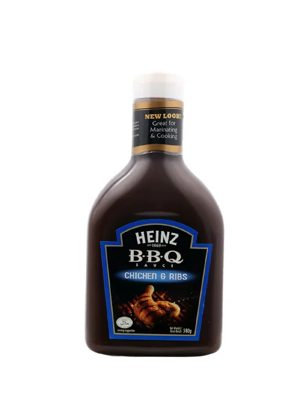 HEINZ BBQ SAUCE CHICK & RIB 580G