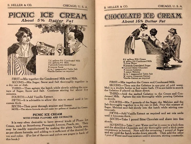 (Ice Cream) Heller, B.  Heller’s Guide for Ice-Cream Makers.