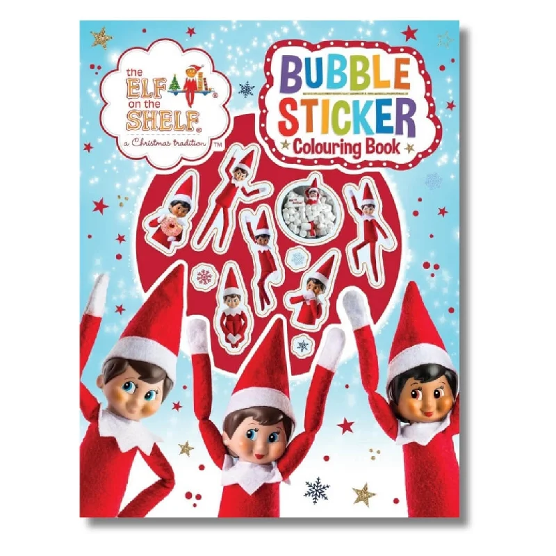 The Elf on the Shelf® Bubble Sticker Colouring Book