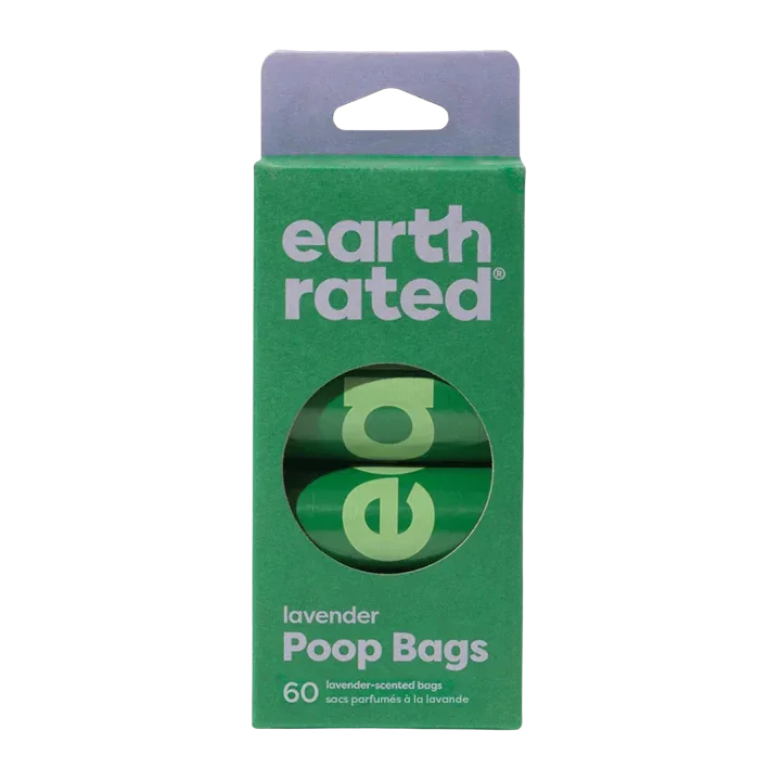 Earth Rated Scented Poop Bags 4 rolls (60ct)