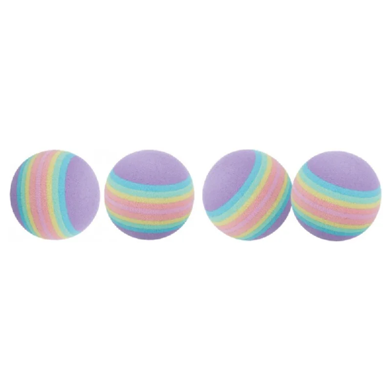 Rainbow Balls Set 4Pk